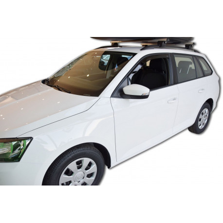 Дефлектори за прозорци Дефлектори за прозорци за SKODA FABIA III 5D 2014-up HTB/COMBI 2бр(предни) | race-shop.bg