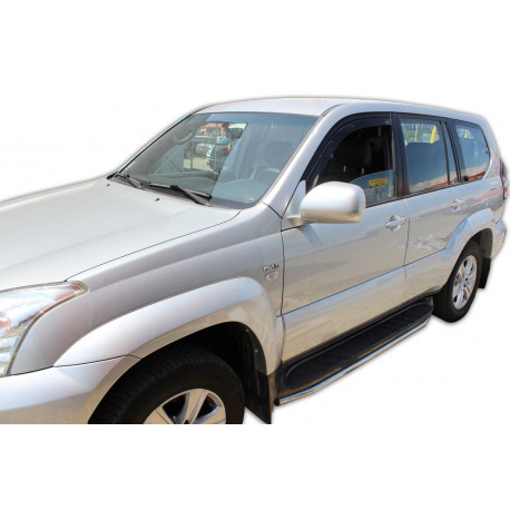 Дефлектори за прозорци Дефлектори за прозорци за TOYOTA LAND CRUISER J 120 3D/5D 2003-2009 2бр(предни) | race-shop.bg