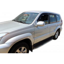 Дефлектори за прозорци за TOYOTA LAND CRUISER J 120 5D 2003-2009 (+OT) 4бр(задни)