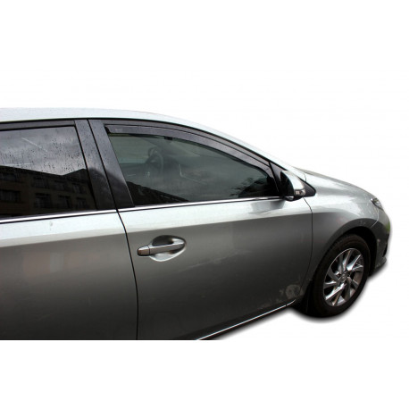 Дефлектори за прозорци Дефлектори за прозорци за TOYOTA AURIS II 5D 2013-2018 HTB/TOURING 2бр(предни) | race-shop.bg