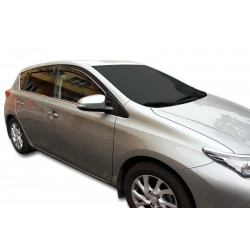 Дефлектори за прозорци за TOYOTA AURIS II 5D 2013-2018 (+OT) HTB 4бр(задни)