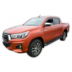 Дефлектори за прозорци за TOYOTA HILUX VIII 4D 2016-up (+OT) 4бр(задни)