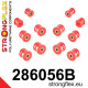 K11 (92-02) STRONGFLEX - 286056B: Комплект тампони за задно окачване | race-shop.bg
