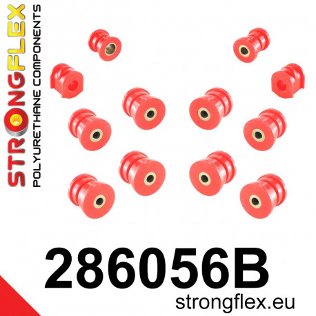 K11 (92-02) STRONGFLEX - 286056B: Комплект тампони за задно окачване | race-shop.bg