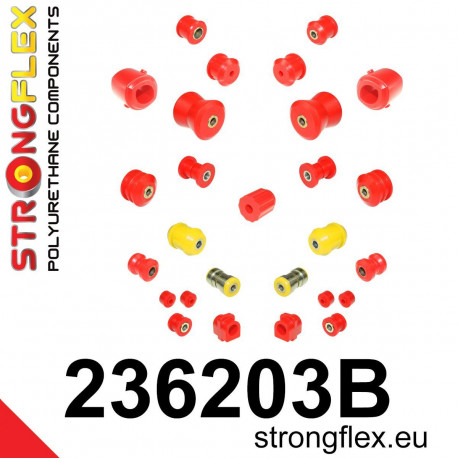 940 (90-98) STRONGFLEX - 236203B: Пълен комплект тампони за окачване | race-shop.bg