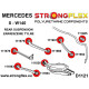 W140 (91-98) STRONGFLEX - 111979A: Заден носач - вътрешен тампон SPORT | race-shop.bg