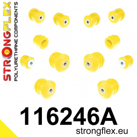 C219 RWD STRONGFLEX - 116246A: Комплект тампони за предно окачване SPORT | race-shop.bg