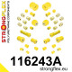 W210 STRONGFLEX - 116243A: Пълен комплект тампони за окачване SPORT | race-shop.bg