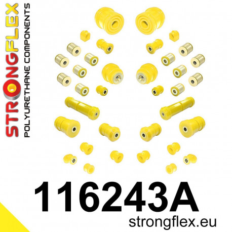 W210 STRONGFLEX - 116243A: Пълен комплект тампони за окачване SPORT | race-shop.bg