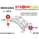 W210 STRONGFLEX - 116243A: Full suspension bush kit SPORT | race-shop.bg