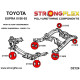 Supra III (86-93) STRONGFLEX - 216240B: Тампон за заден мост комплект | race-shop.bg