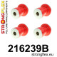 Полиуретанови тампони STRONGFLEX - 216239B: Преден мост bush комплект | race-shop.bg