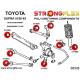 Supra III (86-93) STRONGFLEX - 216238B: Rear suspension bush kit | race-shop.bg