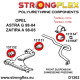 Полиуретанови тампони STRONGFLEX - 131955B: Тампон за преден стабилизатор | race-shop.bg