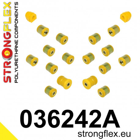 E90 E91 E92 E93 (05-11) STRONGFLEX - 036242A: Комплект тампони за задно окачване SPORT | race-shop.bg