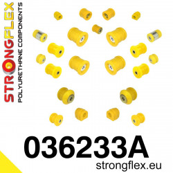 STRONGFLEX - 036233A: Full suspension bush kit E39 Sedan SPORT