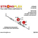 I (99-05) STRONGFLEX - 211842A: Steering rack mount bush SPORT | race-shop.bg