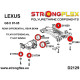 I (99-05) STRONGFLEX - 211840B: Rear beam - rear bush | race-shop.bg