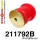 Supra IV (93-02) STRONGFLEX - 211792B: Заден мост - преден тампон | race-shop.bg