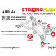 C6 (04-11) Quattro & Allroad STRONGFLEX - 026214B: Rear subframe bush kit | race-shop.bg