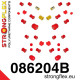 IV (92-96) STRONGFLEX - 086204B: Пълен комплект тампони за окачване | race-shop.bg