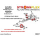 CRX del Sol (92-97) STRONGFLEX - 086201A: Steering rack mount bush kit SPORT | race-shop.bg