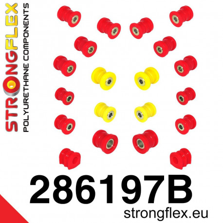 G35 (03-07) STRONGFLEX - 286197B: Комплект тампони за задно окачване | race-shop.bg