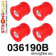 E39 Sedan 95-03 STRONGFLEX - 036190B: Комплект тампони за заден мост E39 Sedan | race-shop.bg