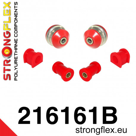 Полиуретанови тампони STRONGFLEX - 216161B: Комплект тампони за предно окачване | race-shop.bg