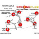 Supra IV (93-02) STRONGFLEX - 211634B: Rear anti roll bar bush | race-shop.bg
