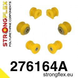 STRONGFLEX - 276164A: Front suspension polyurethane bush kit SPORT