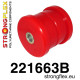 8P (03-13) FWD STRONGFLEX - 221663B: Задна щанга към преден тампон към шасито | race-shop.bg