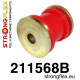 Celica VII (99-06) STRONGFLEX - 211568B: Преден тампон на заден надлъжен носач | race-shop.bg