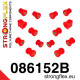 AP2 (04-09) STRONGFLEX - 086152B: Комплект тампони за задно окачване AP2 | race-shop.bg