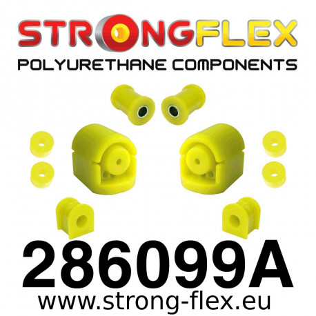 N15 (95-00) STRONGFLEX - 286099A: Set of front suspension polyurethane SPORT | race-shop.bg