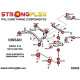 S13 (88-93) STRONGFLEX - 286088B: Тампон за заден мост комплект | race-shop.bg