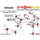 S13 (88-93) STRONGFLEX - 286088B: Rear beam mounting bush kit | race-shop.bg