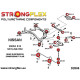 S13 (88-93) STRONGFLEX - 286084A: Full suspension bush kit SPORT | race-shop.bg