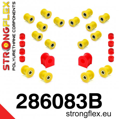 S13 (88-93) STRONGFLEX - 286083B: Комплект тампони за задно окачване | race-shop.bg