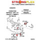 Baja (02-06) STRONGFLEX - 276117B: Front anti roll bush kit | race-shop.bg