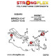 Baja (02-06) STRONGFLEX - 276081B: Front suspension bush kit | race-shop.bg