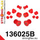 F (91-98) STRONGFLEX - 136025B: Пълен комплект тампони за окачване | race-shop.bg