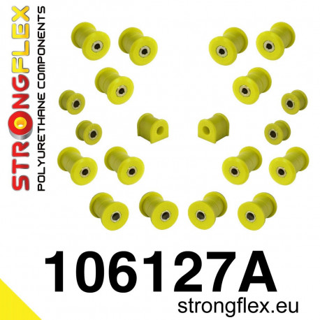 NA (89-98) STRONGFLEX - 106127A: Задно окачване polyurethane bush комплект SPORT | race-shop.bg