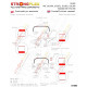 NA (89-98) STRONGFLEX - 106126B: Предно окачване polyurethane bush комплект | race-shop.bg