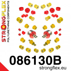 STRONGFLEX - 086130B: Full suspension bush kit polyurethane