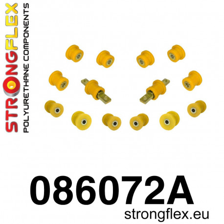 45 (99-05) STRONGFLEX - 086072A: Комплект тампони за задно окачване без втулки за закрепване на задния носач (081105B) SPORT | race-shop.bg