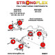 CRX del Sol (92-97) STRONGFLEX - 086069B: Full suspension bush kit | race-shop.bg