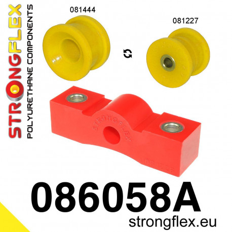 400 (95-00) STRONGFLEX - 086058A: Shift lever stabilizer and extension mounting bush kit SPORT | race-shop.bg