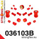 E30 (82-91) STRONGFLEX - 036103B: Пълен комплект тампони за окачване | race-shop.bg