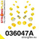 E36 (90-99) STRONGFLEX - 036047A: Комплект тампони за предно и задно окачване SPORT | race-shop.bg